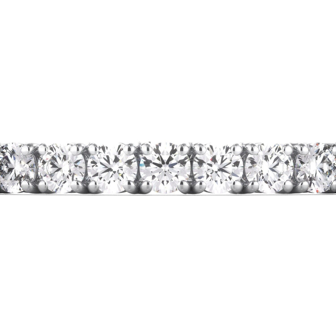 Lab Grown Diamond Tennis Bracelet D-E VS1-VS2 14K White Gold 9.90cttw 4 Prong
