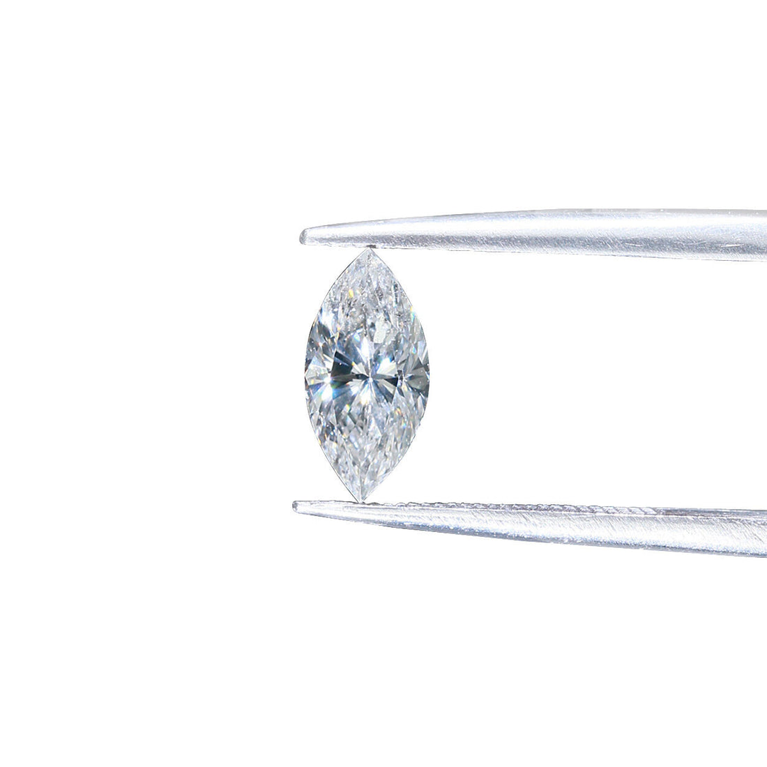 14K Gold 0.76 ct Marquise Cut Diamond Solitaire Engagement Ring D SI2