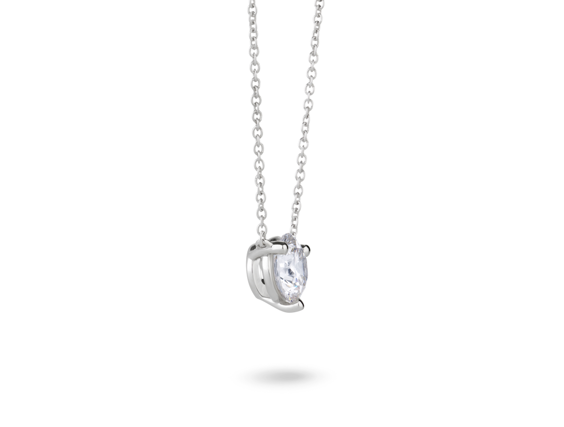 Lab-Grown Diamond 2ct. tw. Round Brilliant Studs and Pendant Set | White