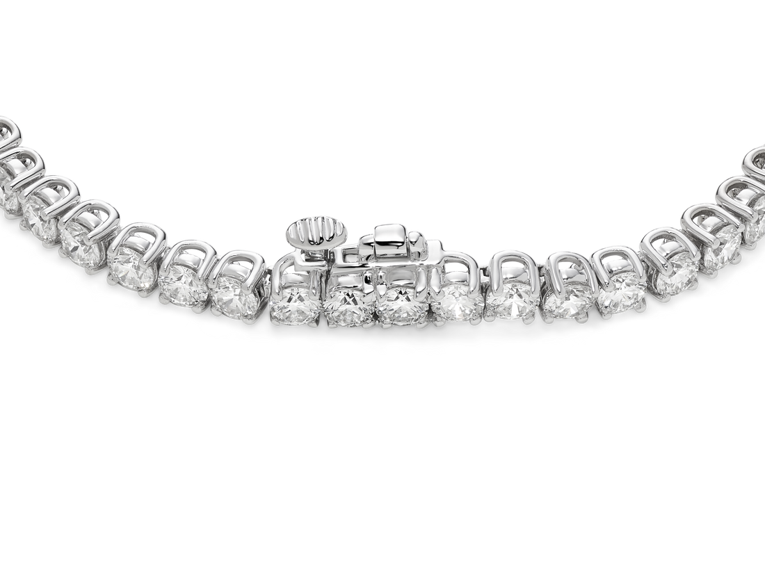 Lab-Grown Diamond Small Tennis Bracelet - G/H color, 6.5" length | White