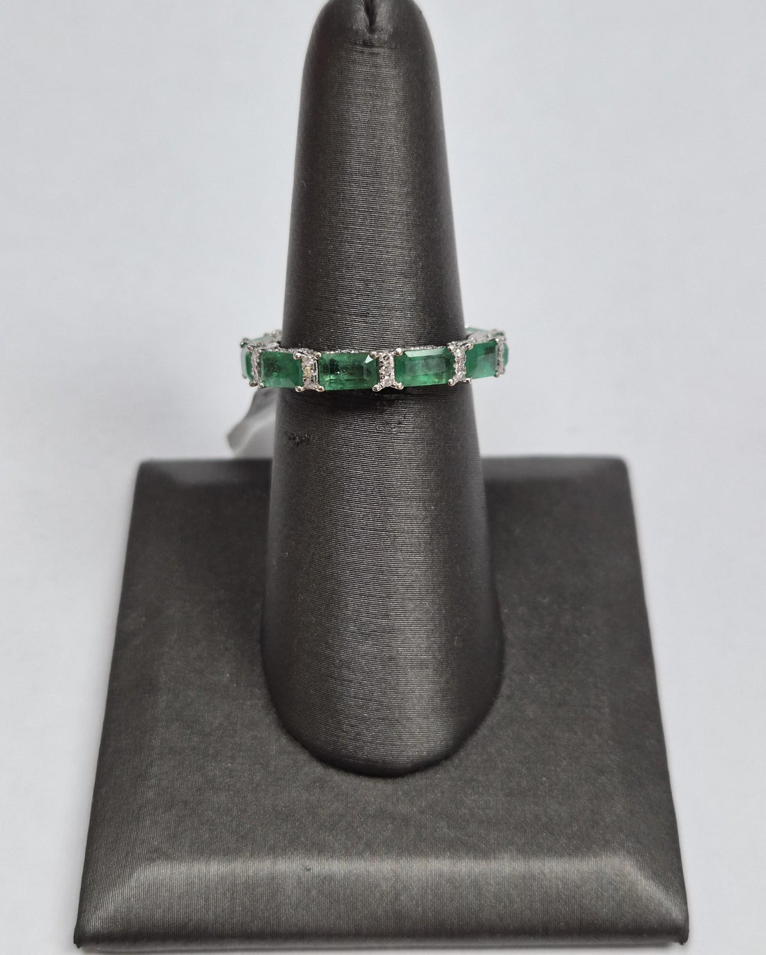 Emerald Hudson Eternity Band