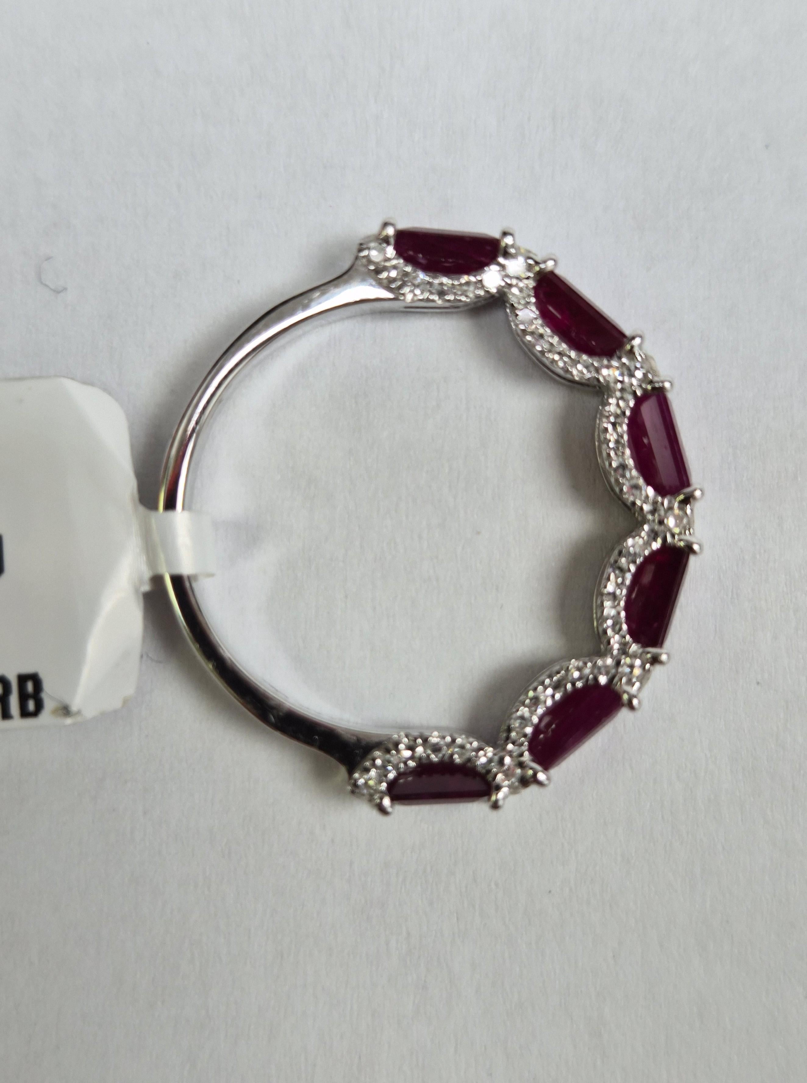 ruby hudson half band eternity ring