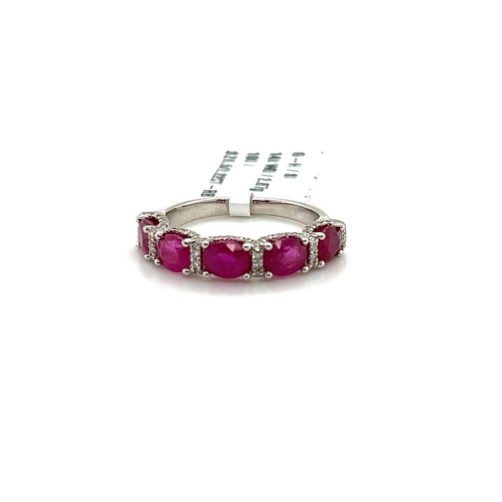 ruby hudson half band eternity ring