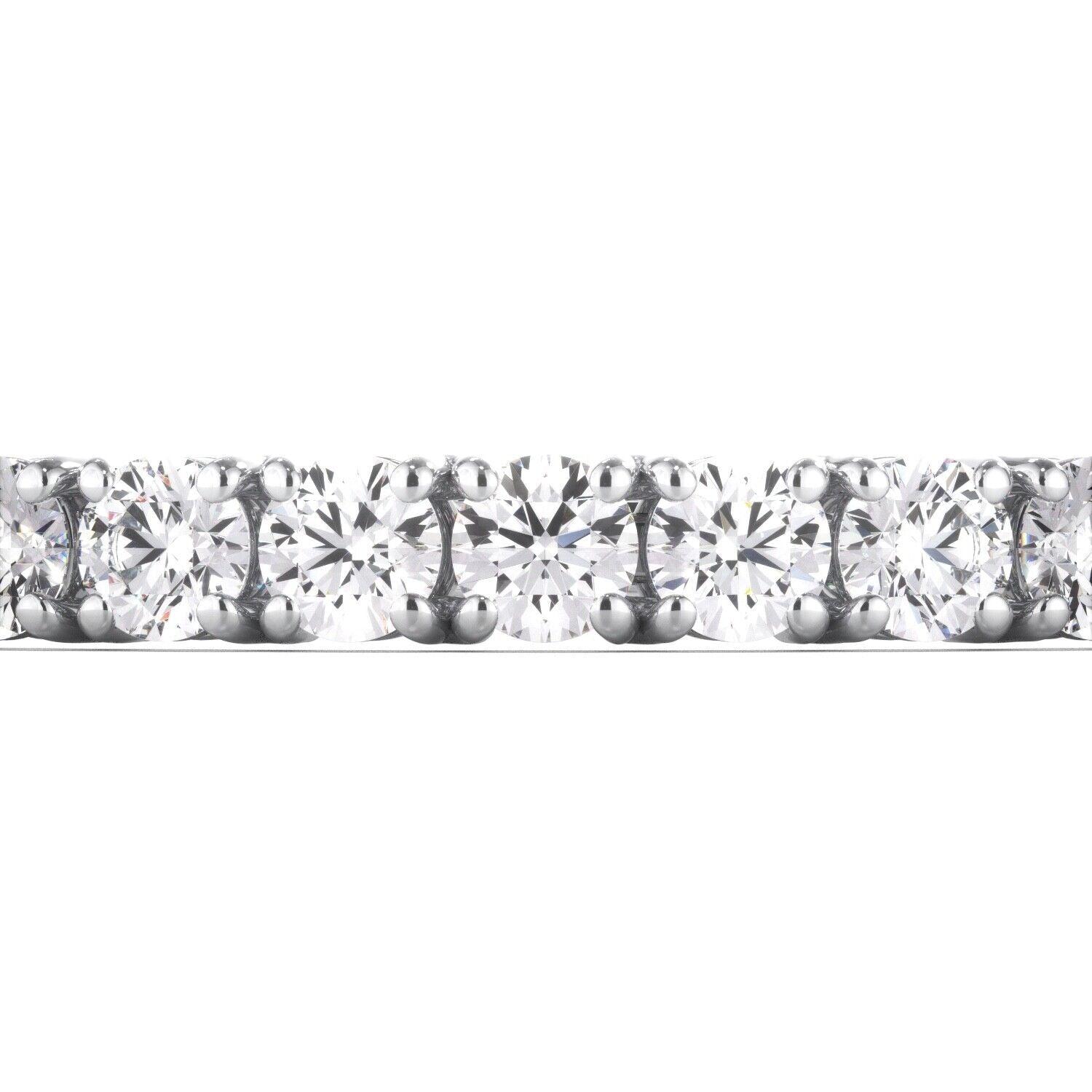 Lab Grown Diamond Tennis Bracelet H-I VS1-VS2 14K White Gold 15.46cttw 4 Prong