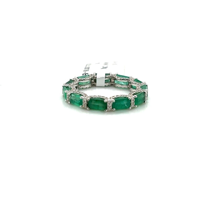 emerald Hudson eternity band
