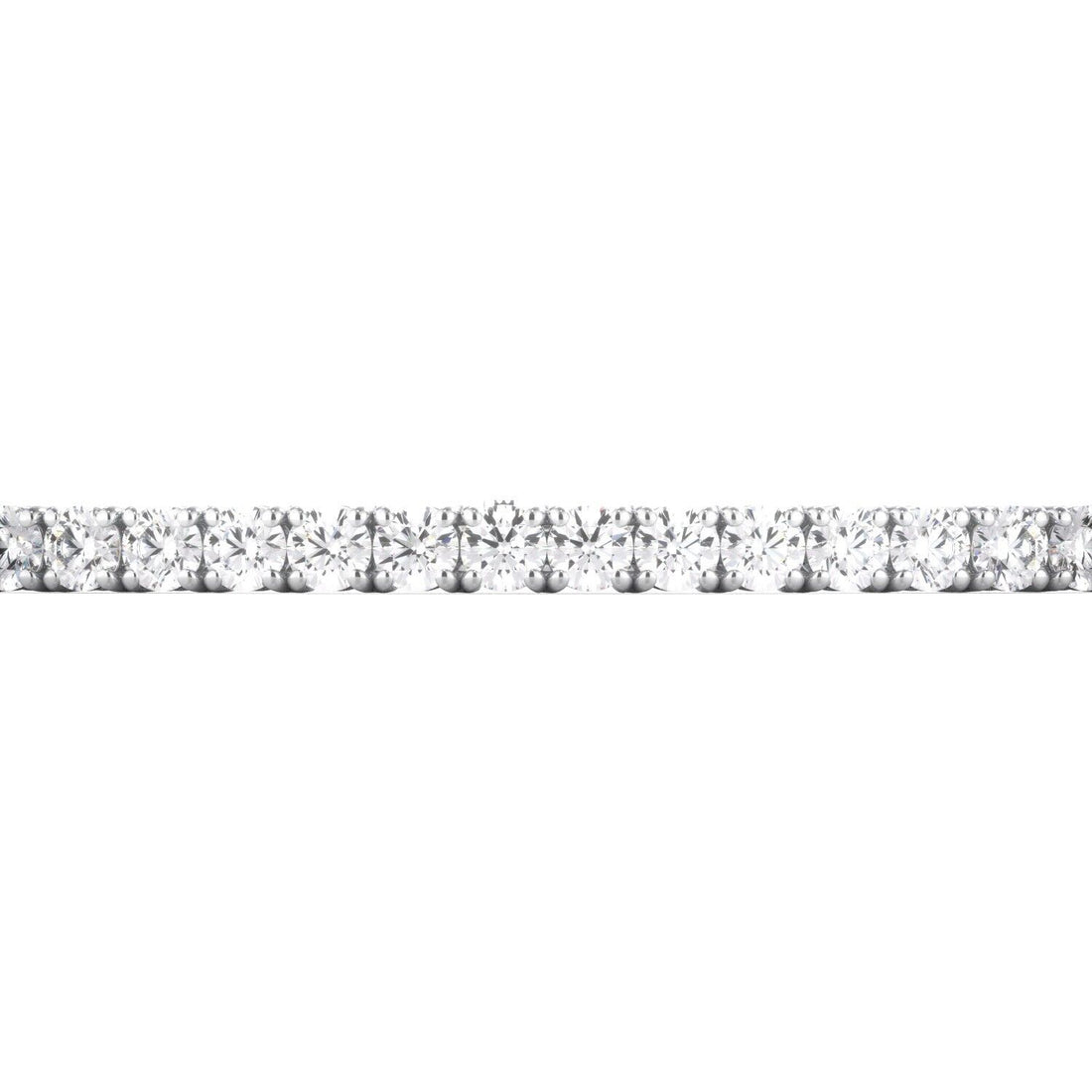 Lab Grown Diamond Tennis Bracelet D-E VS1-VS2 14K White Gold 3.00 ct 4 Prong