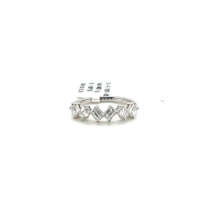 Jordan 6 emerald cut ring
