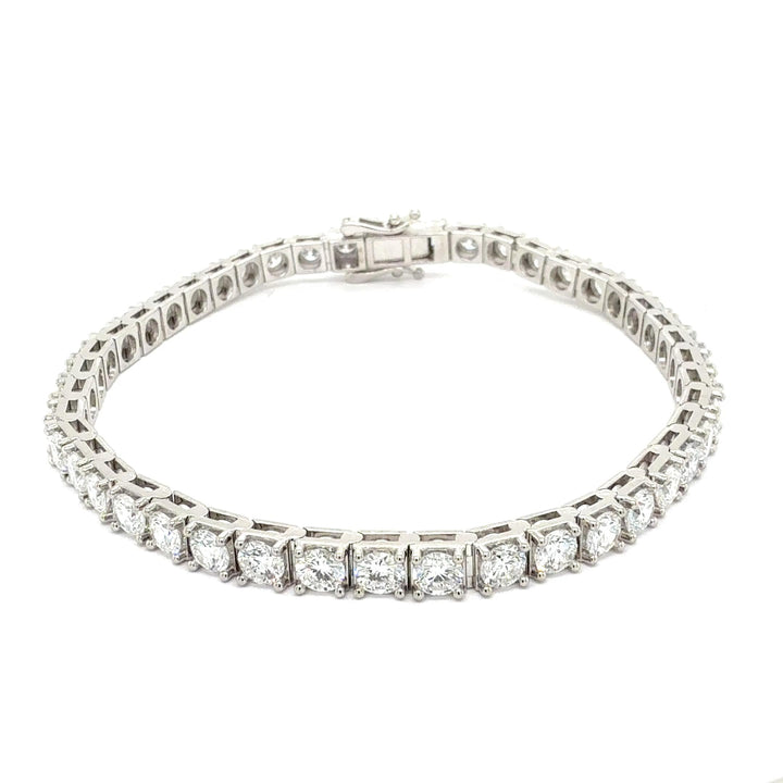 9.0ct Lab-Grown Diamond Tennis Bracelet in 14k Gold E VS1 Clarity