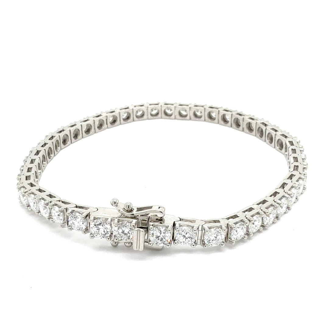 9.0ct Lab-Grown Diamond Tennis Bracelet in 14k Gold E VS1 Clarity