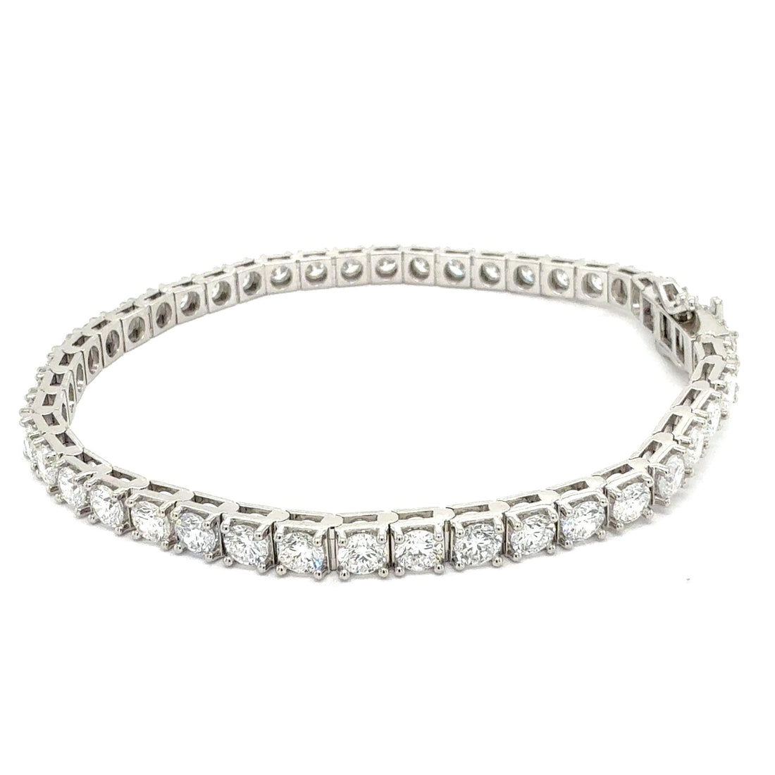 9.0ct Lab-Grown Diamond Tennis Bracelet in 14k Gold E VS1 Clarity