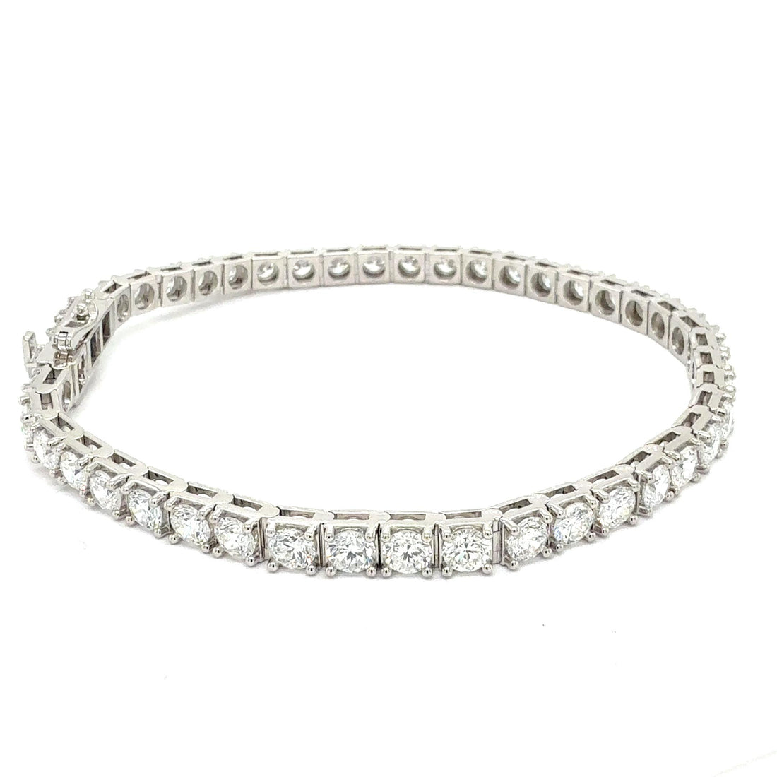 9.0ct Lab-Grown Diamond Tennis Bracelet in 14k Gold E VS1 Clarity