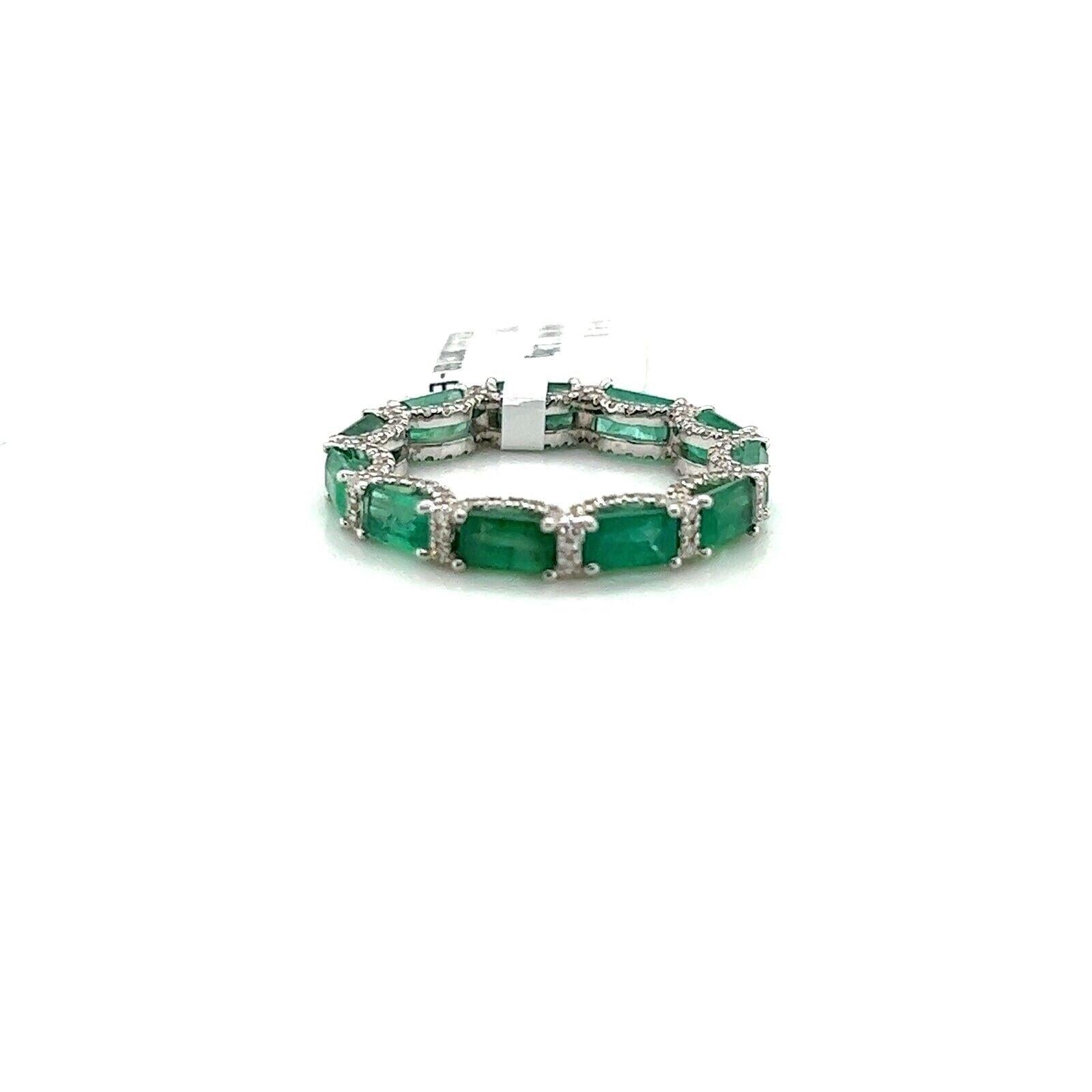 Emerald Hudson Eternity Band