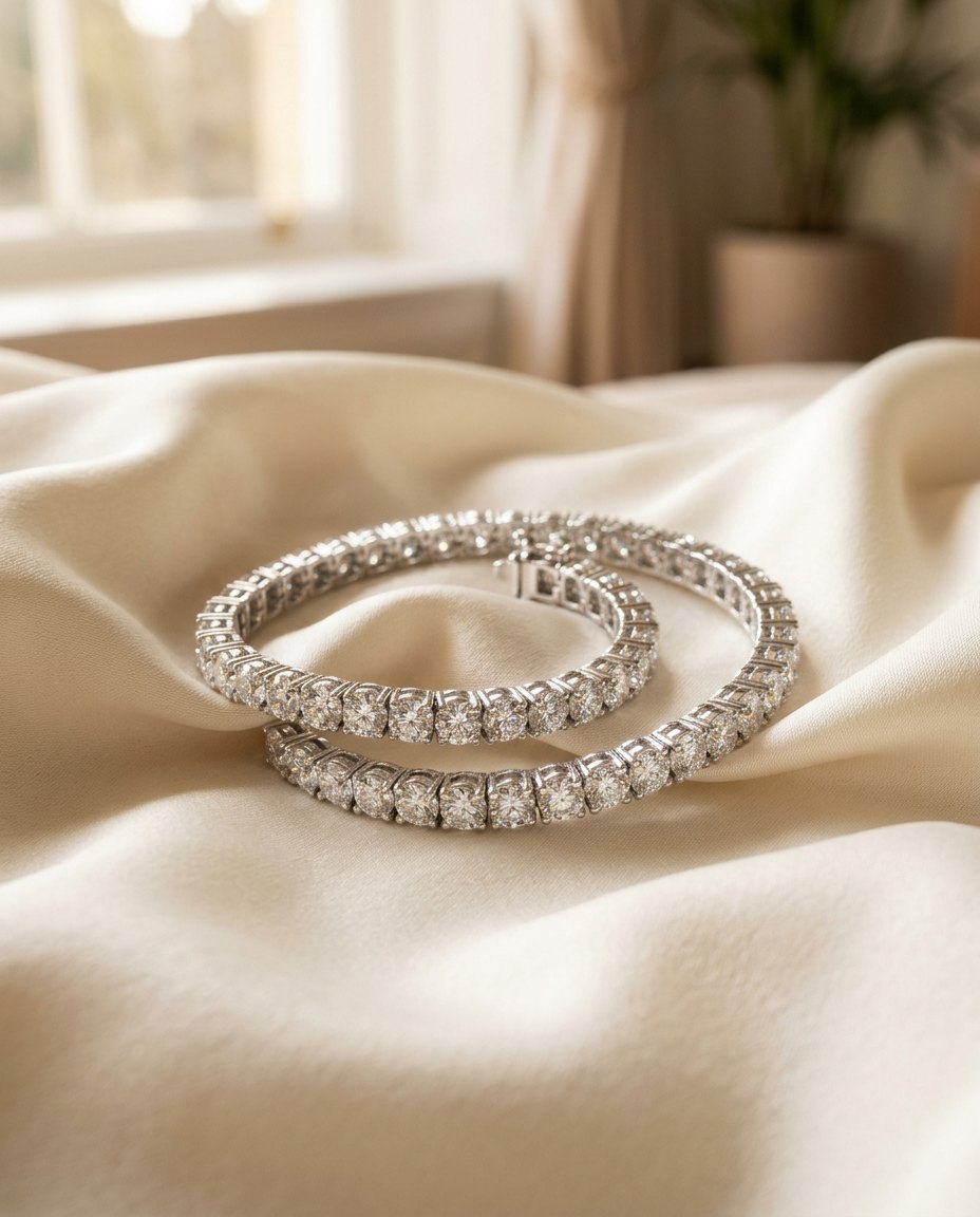 Pavé Eternity, worn