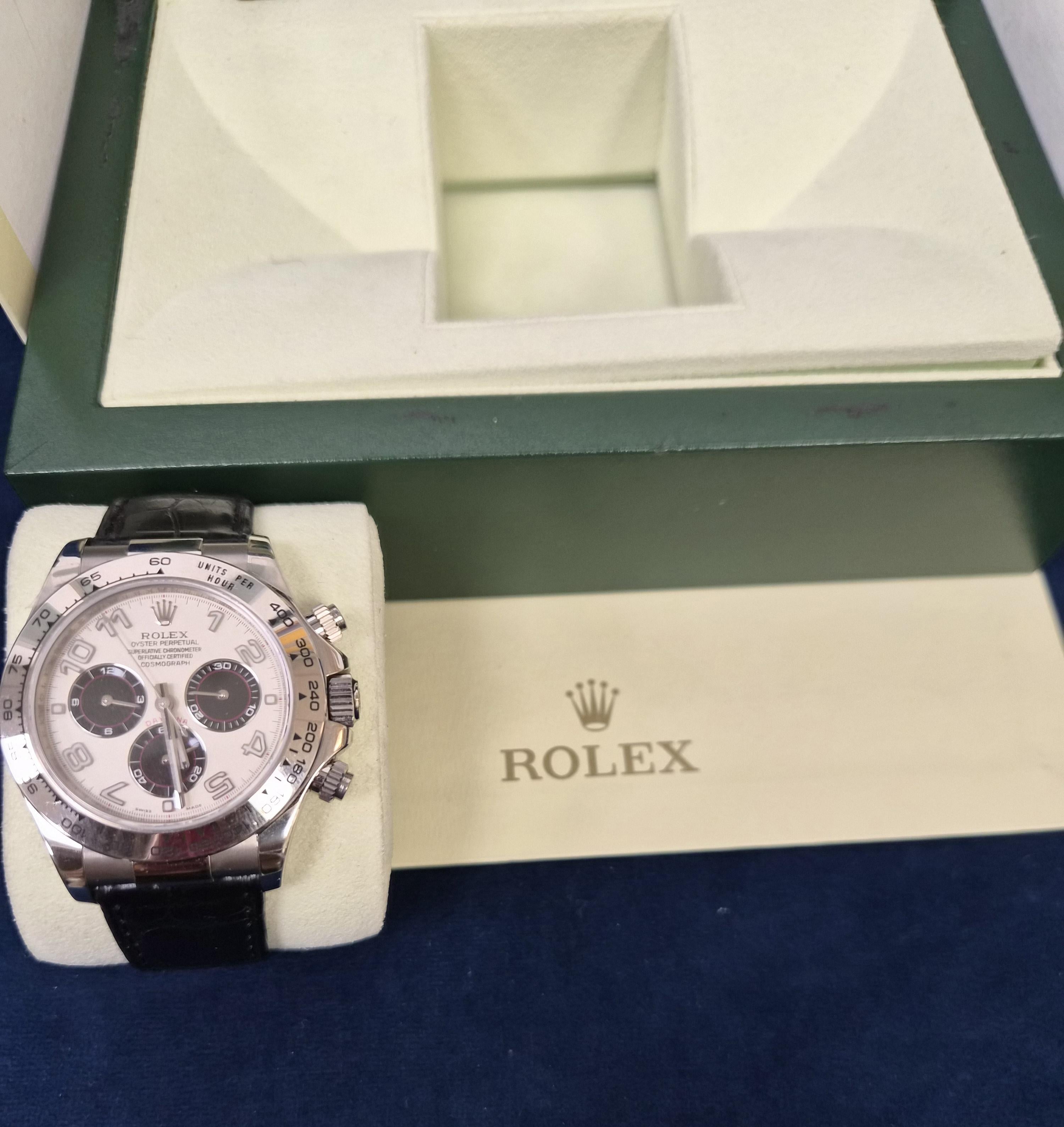 Rolex Oyster Perpetual 116519 Men's Watch 18k Gold 40mm 2020