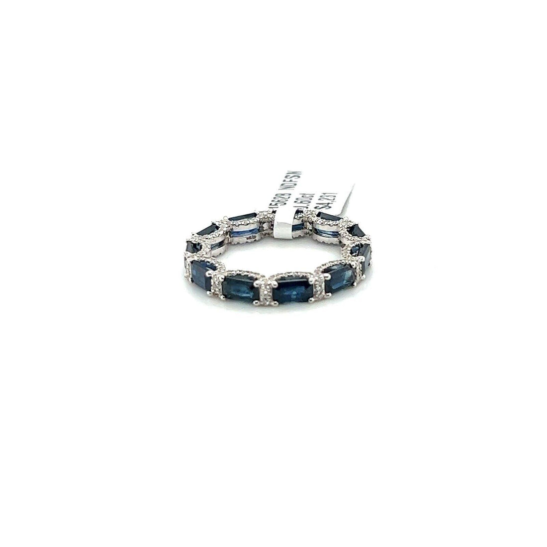 sapphire Hudson eternity band